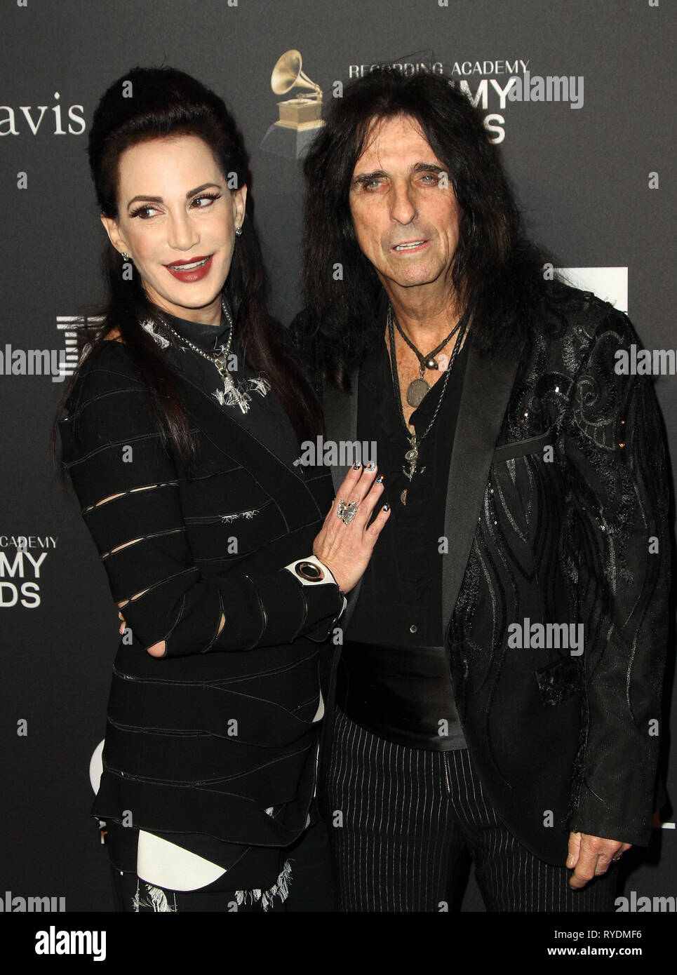 Alice cooper and his wife sheryl hi-res stock photography and images