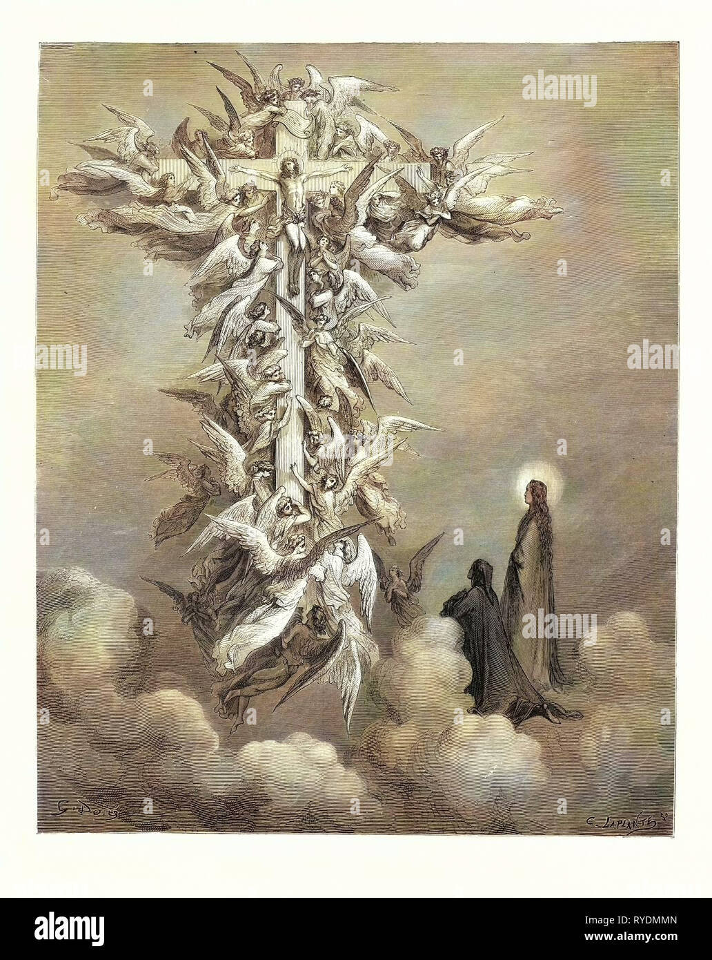 The Vision of the Cross, by Gustave Doré, 1832 - 1883, French