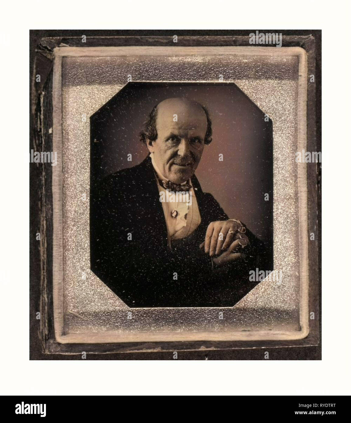 Possibly William G. Mason, Between 1840 and 1850, Daguerreotype Stock Photo