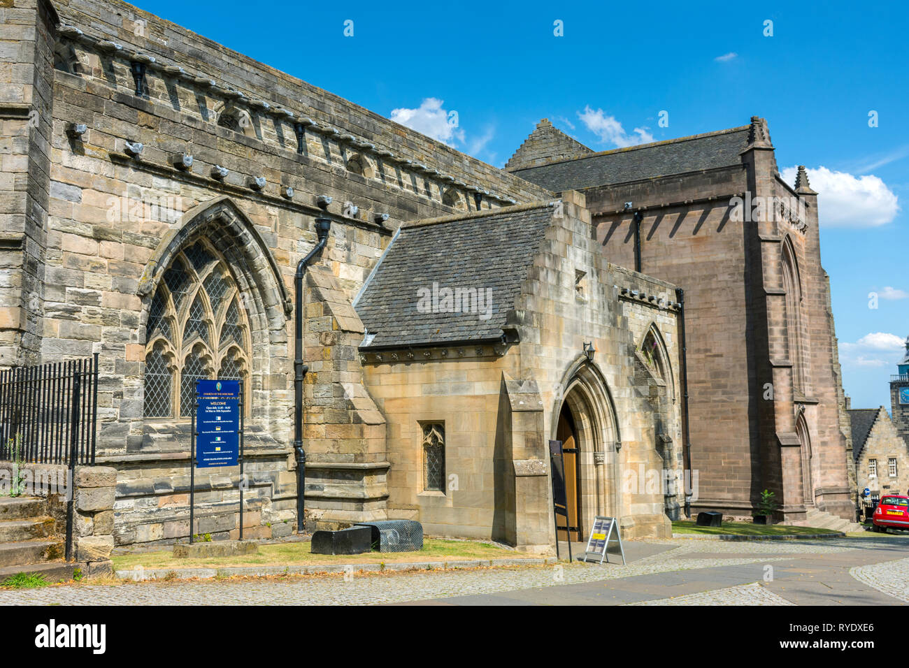 The Church of the Holy Rude, Stirling, Stirlingshire, Scotland, UK Stock Photo