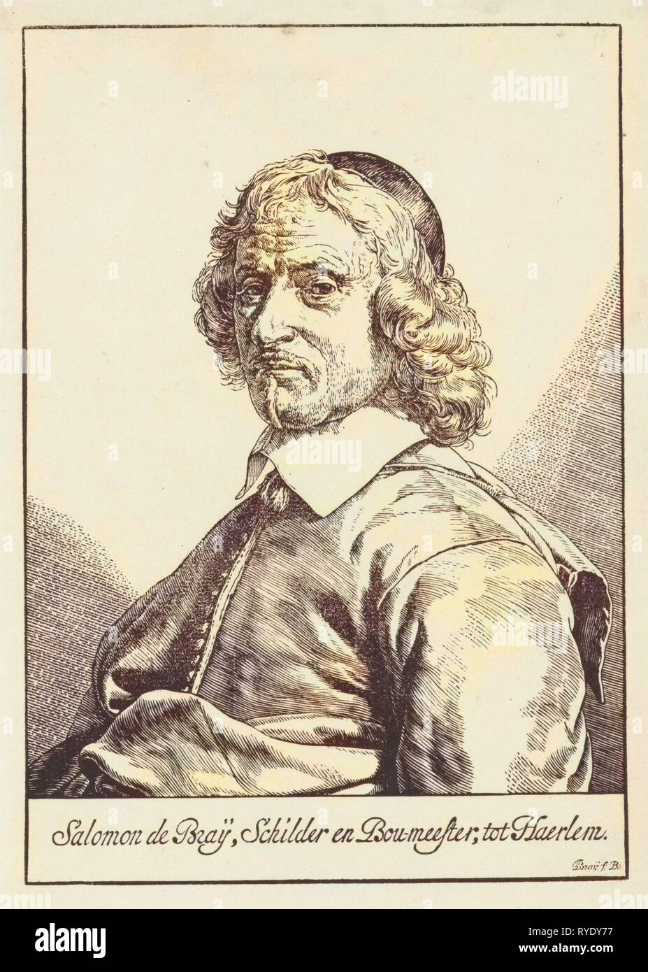 Portrait of Salomon de Bray, Dirck de Bray, Jan de Bray, 1664 Stock Photo -  Alamy
