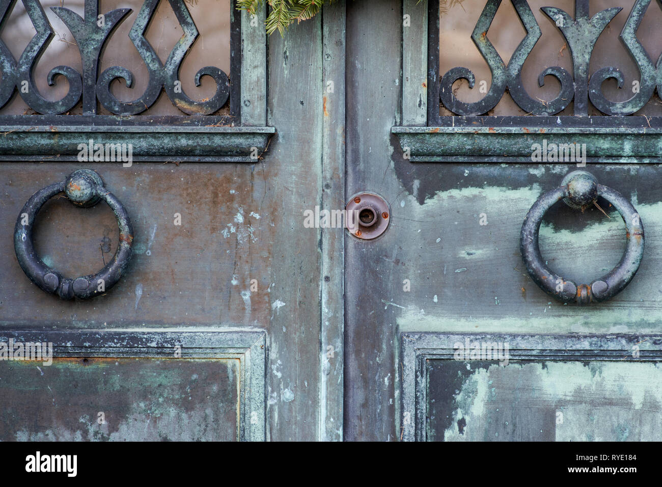 Safe Door Door Handle Carved Stock Photos Safe Door Door Handle