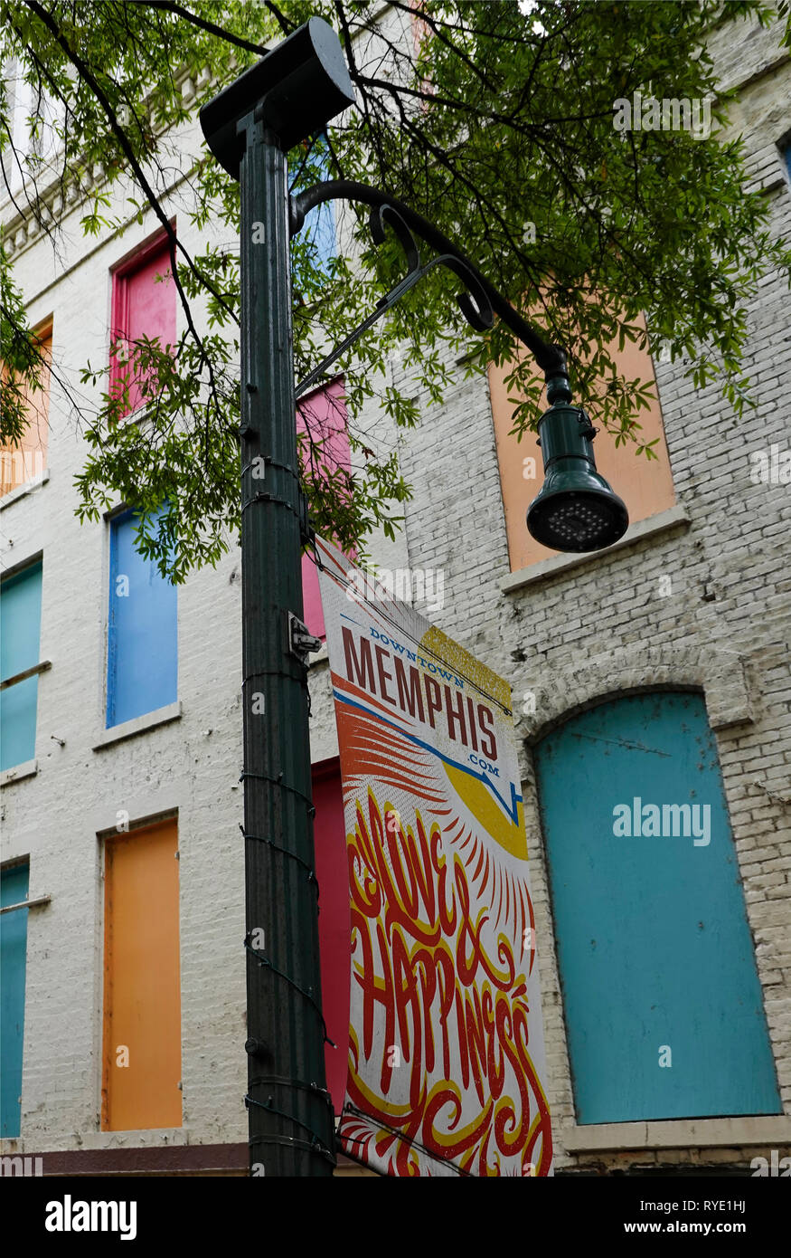 South Main Arts district Memphis Tennessee Stock Photo Alamy