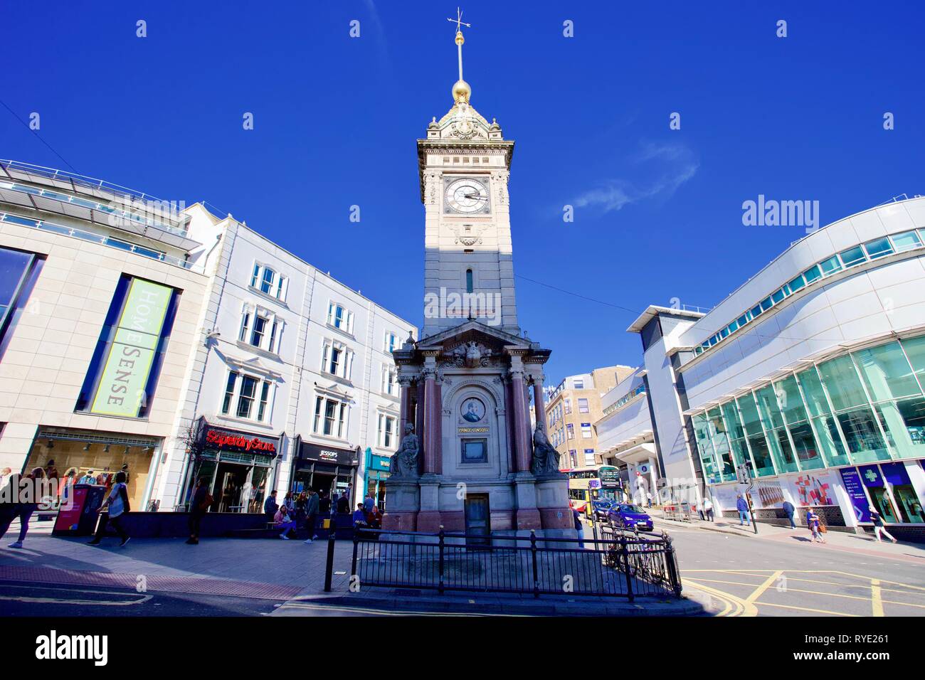 Jubilee Clock Tower, Brighton, East Sussex, England Stock Photo Alamy