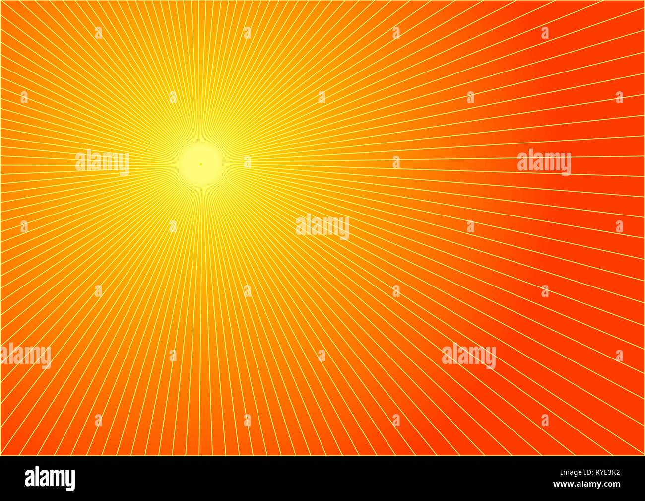 The hot summer sun - abstract background Stock Vector Image & Art - Alamy