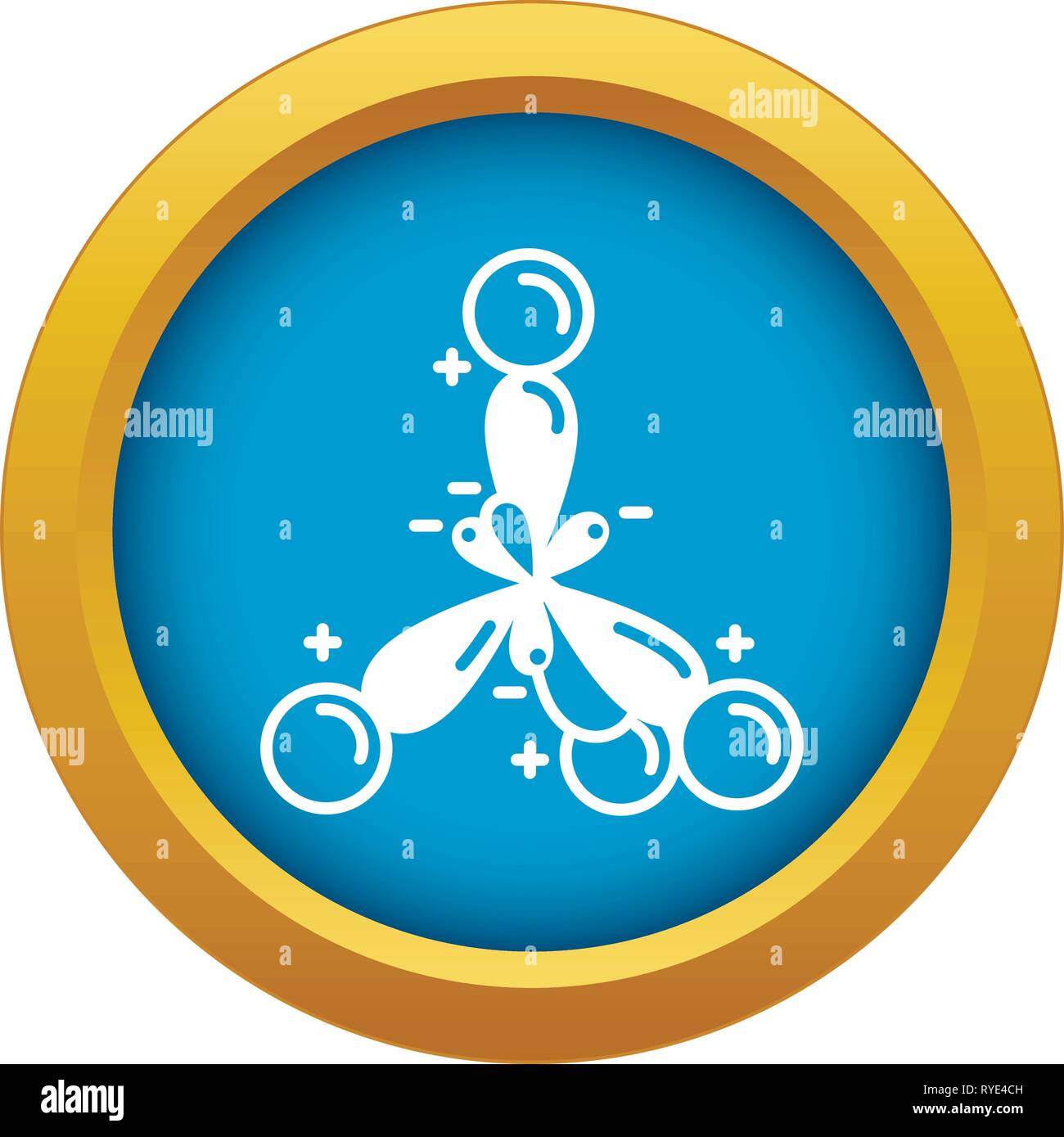 blue ionic