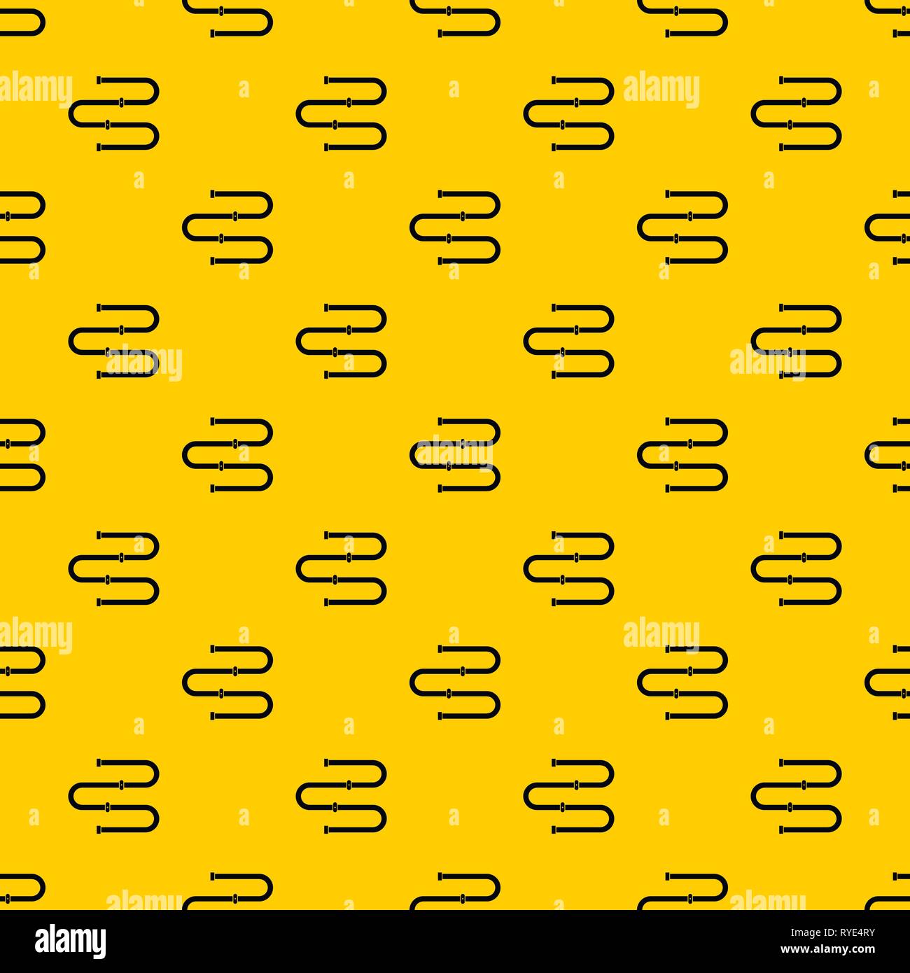 Heated towel rail pattern vector Stock Vector