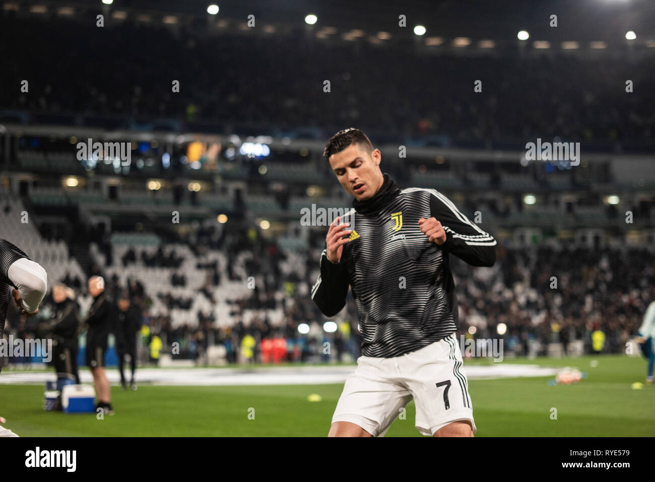 Cristiano Ronaldo Of Juventus During The Champions League