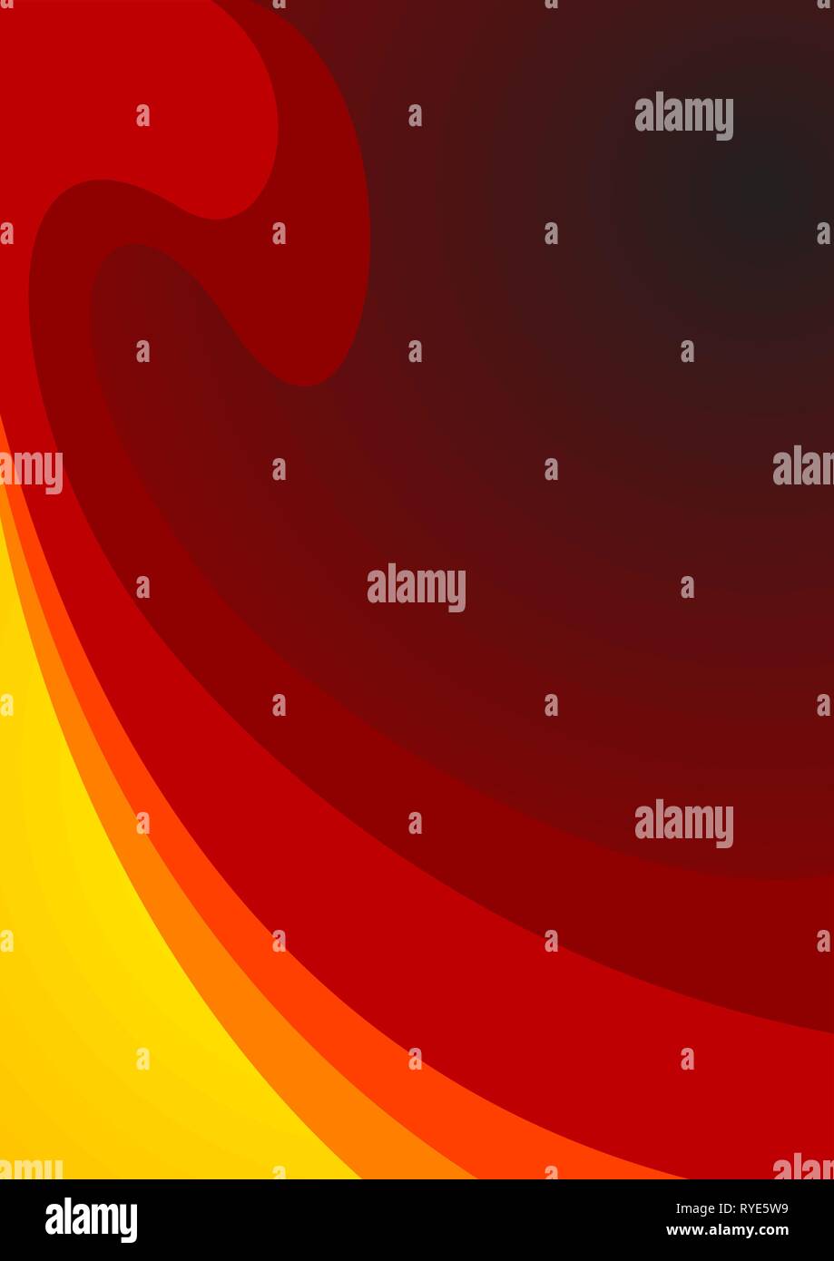 Abstract red wave background with curves Stock Vector Image & Art - Alamy