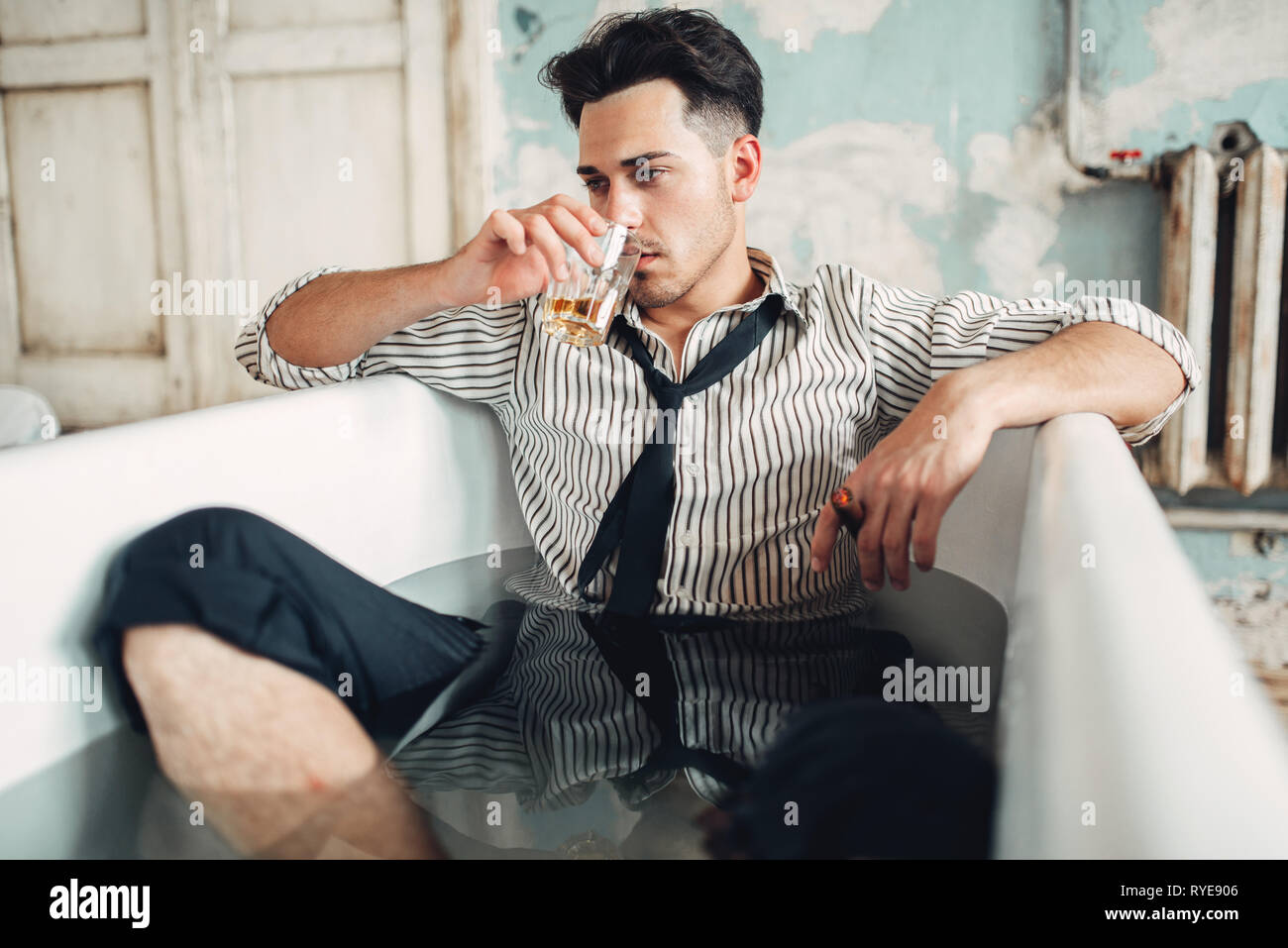 Drunk businessman hires stock photography and images Alamy