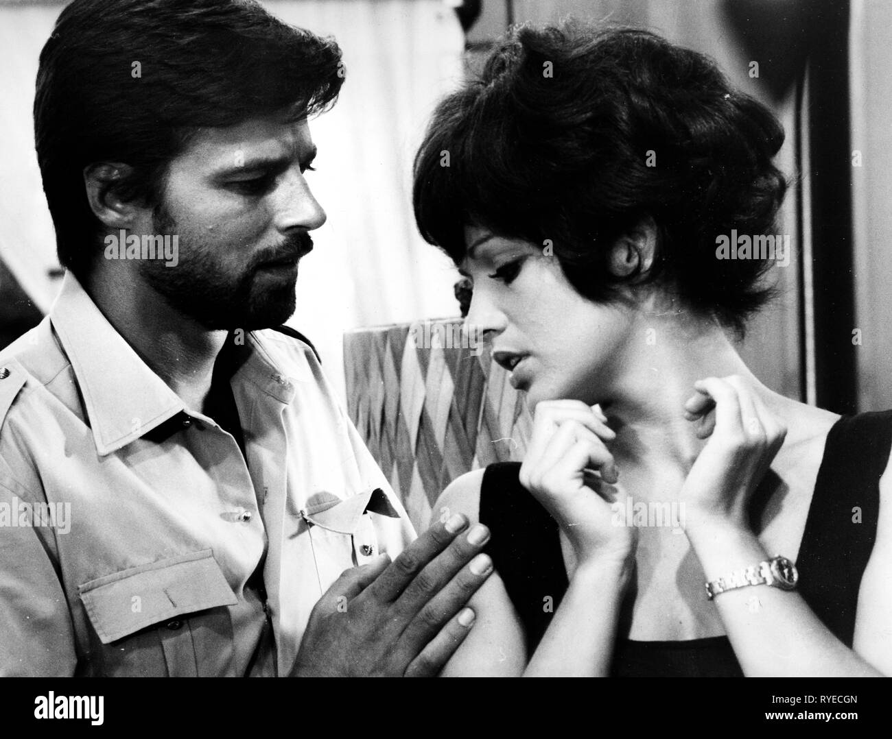 catherine spaak, jean sorel, a rather complicated girl, 1968 Stock