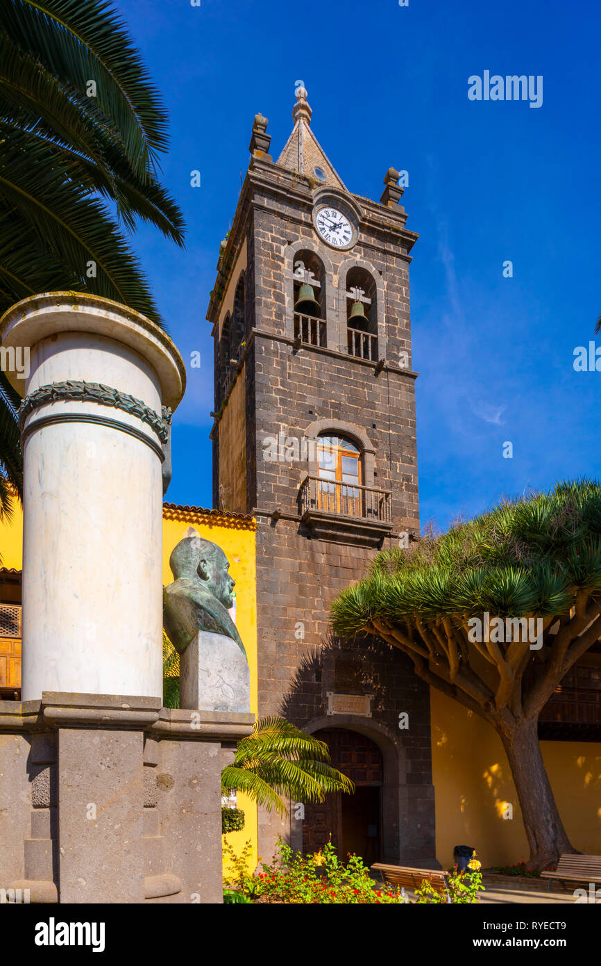 The Canary Islands Institute Cabrera Pinto, San Cristobal de La Laguna, Tenerife, Canary Islands, Spain, Atlantic Ocean, Europe, Stock Photo