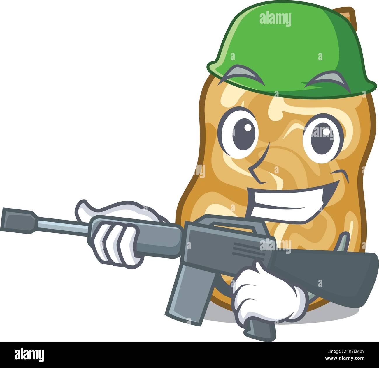 Army raisins in a the cartoon bowl Stock Vector Image & Art - Alamy