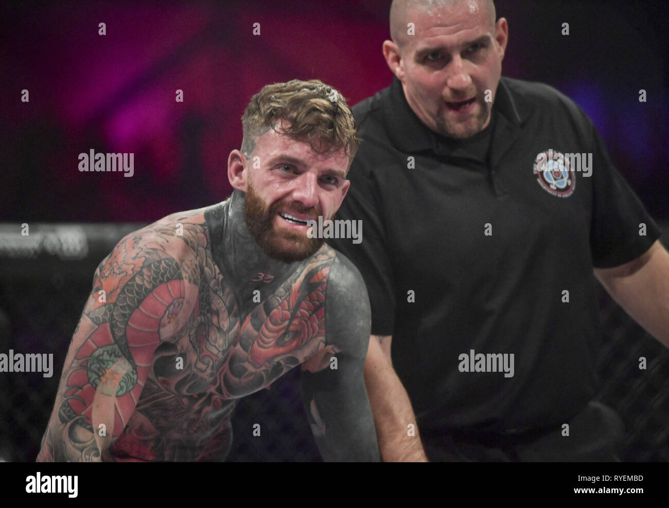 Bellator Newcastle At The Metro Radio Arena Newcastle Upon - 