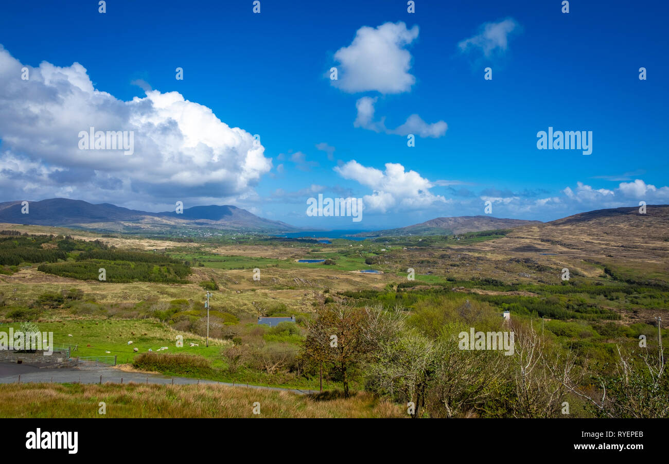 perfect landscape on Beara Peninsula Stock Photo Alamy