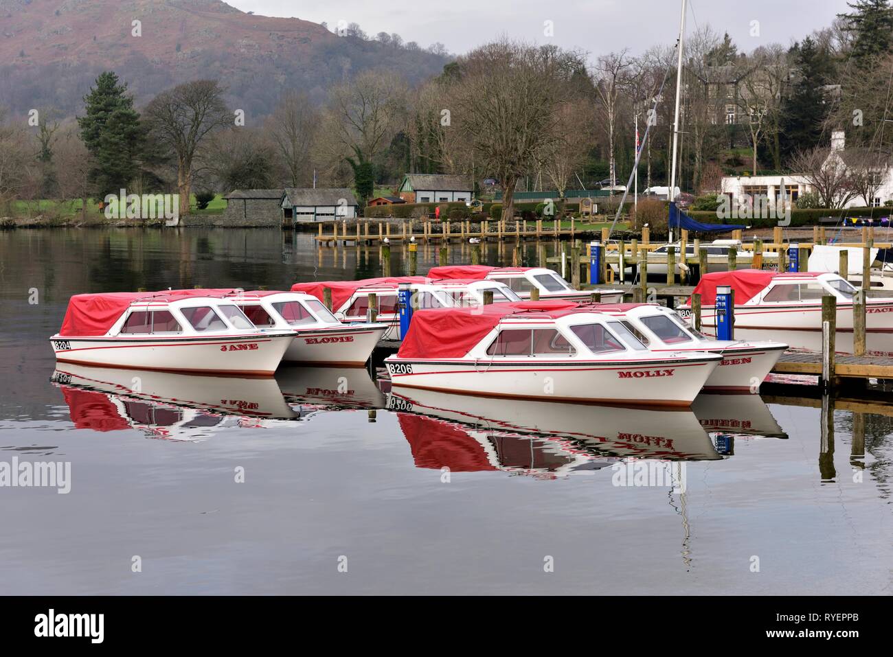 Pleasure boats with names hi-res stock photography and images - Alamy