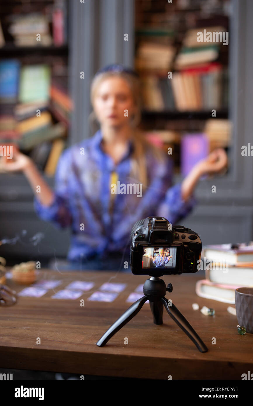 Selective focus professional camera hi-res stock photography and images ...