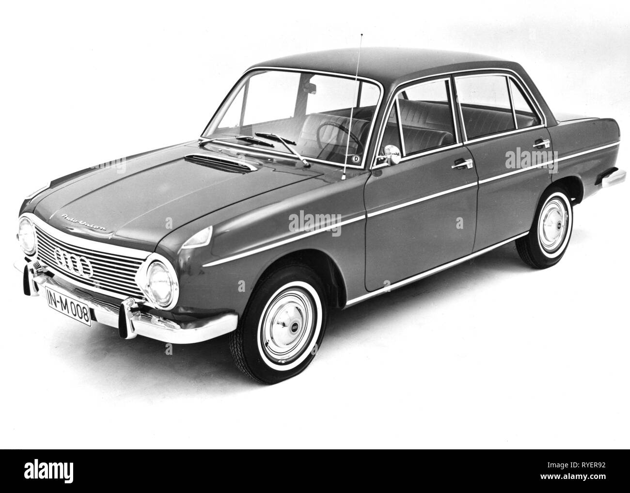 transport / transportation, car, vehicle variants, DKW F 102, view from left ahead, 1963, F102, Auto Union, middle class, limousine, four-door, four doors, radiator grill, radiator grille, radiator cowling, radiator grills, radiator grilles, radiator cowlings, logo, logos, clipping, cut out, cut-out, cut-outs, motor car, auto, automobile, passenger car, motorcar, motorcars, autos, automobiles, passenger cars, Germany, 1960s, 60s, 20th century, transport, transportation, view, views, historic, historical, Additional-Rights-Clearance-Info-Not-Available Stock Photo