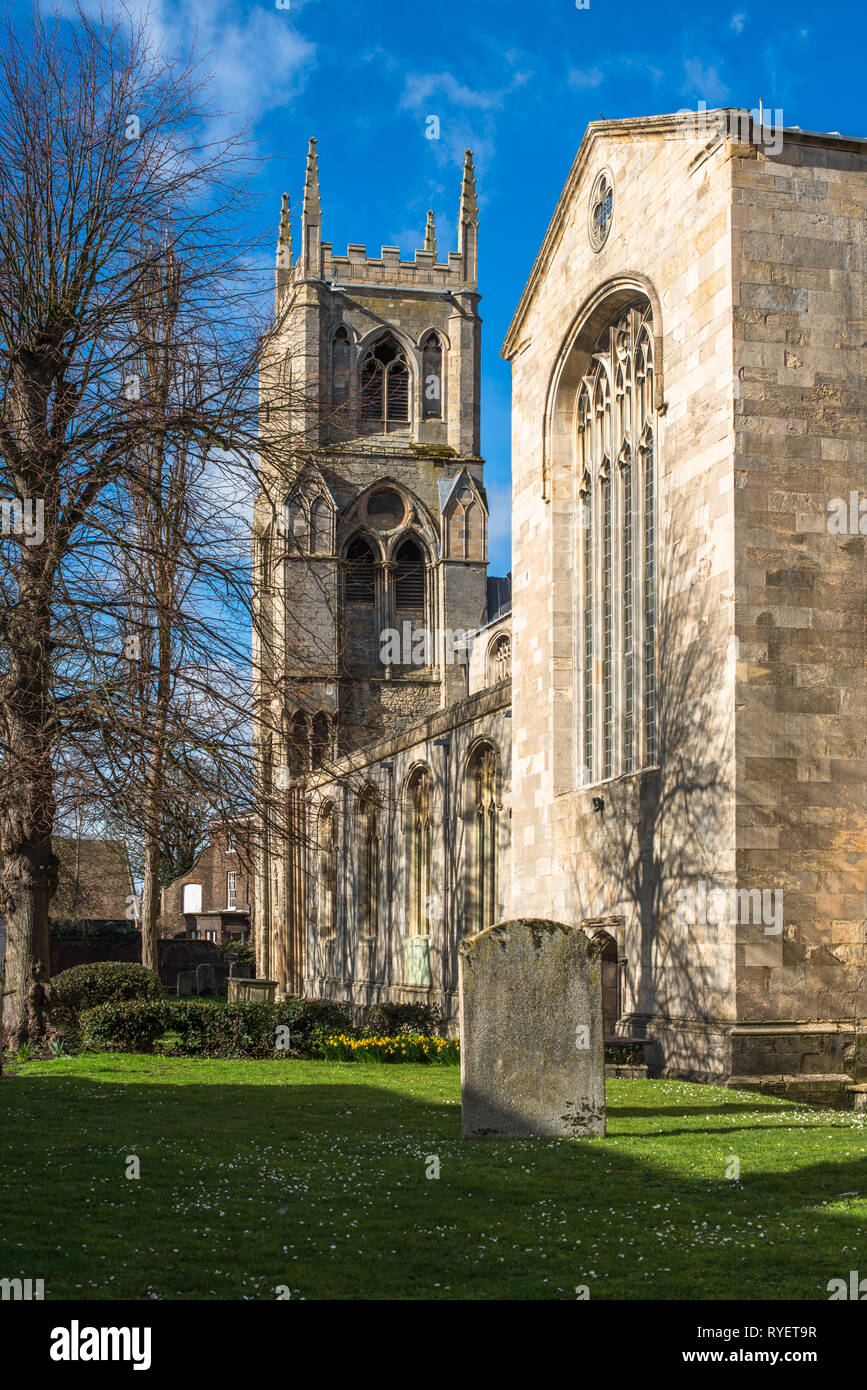 St Margarets church aka Kings Lynn Minster, Kings Lynn, Norfolk, UK ...