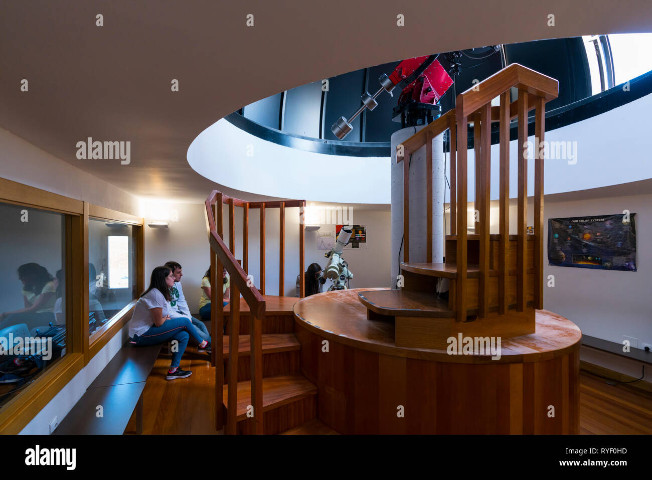 Observatorio Astronómico de Cantabria, Valderredible Municipality, Cantabria, Spain, Europe Stock Photo