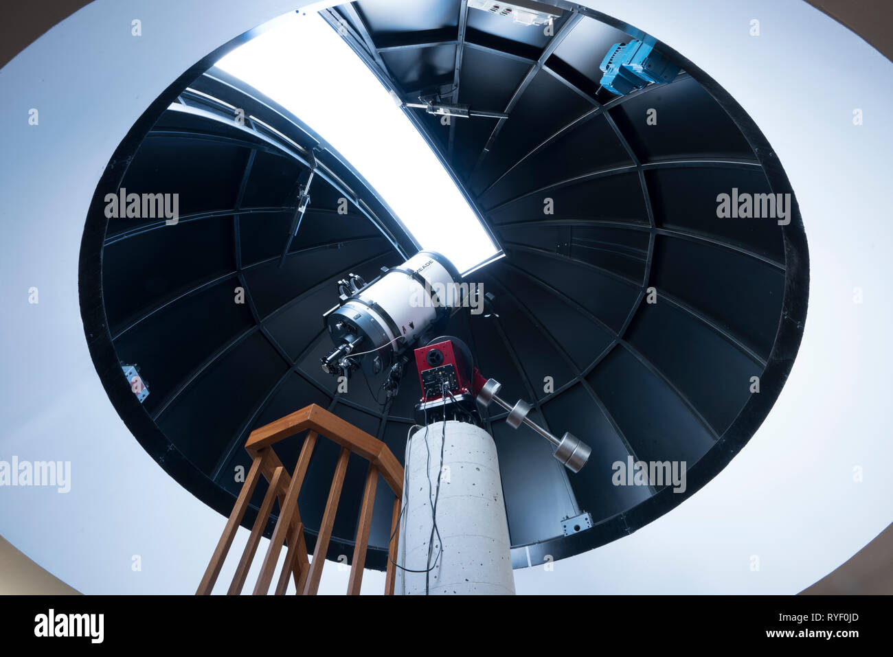 Observatorio Astronómico de Cantabria, Valderredible Municipality, Cantabria, Spain, Europe Stock Photo