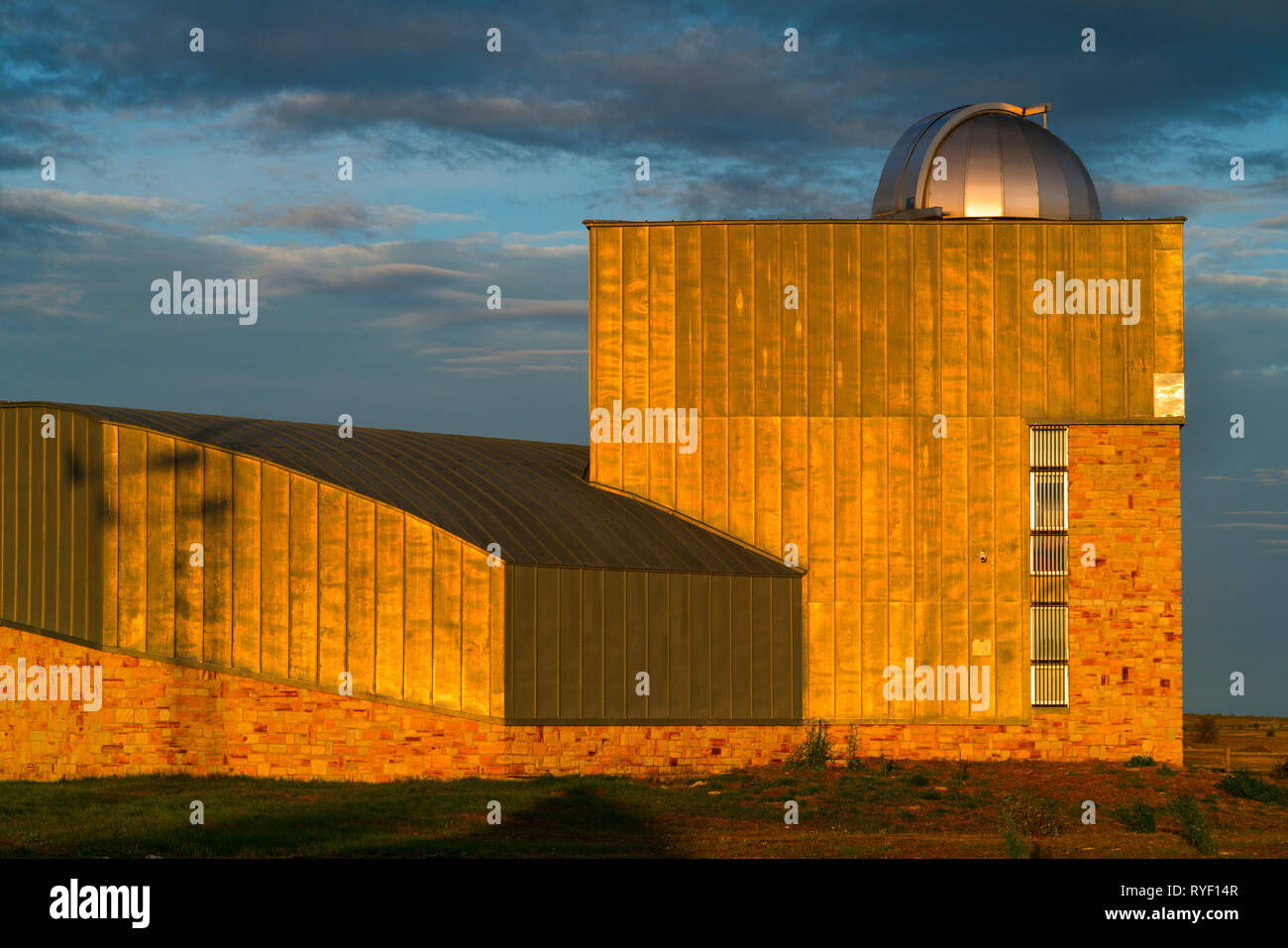 Observatorio Astronómico de Cantabria, Valderredible Municipality, Cantabria, Spain, Europe Stock Photo