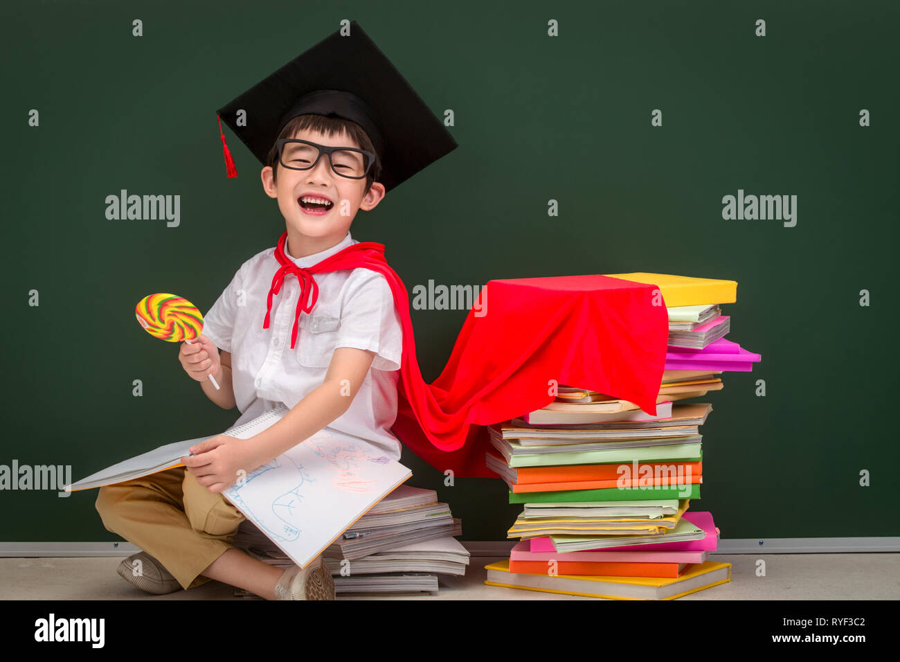 Primary school boys wearing caps Stock Photo Alamy