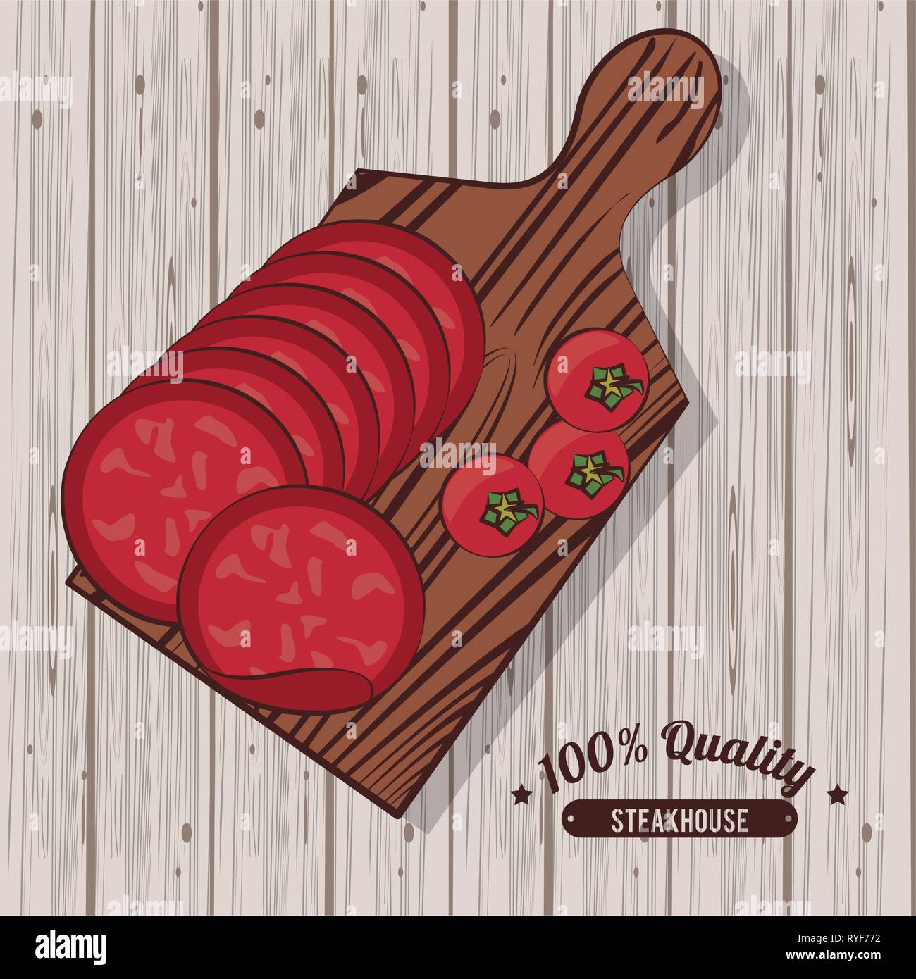 Steakhouse bbq poster Stock Vector Image & Art - Alamy