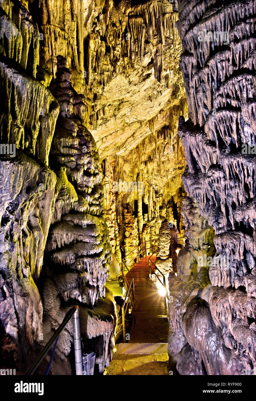 Inside Diktaio Andro ("Diktaen cave" or "Psychro Cave"), the