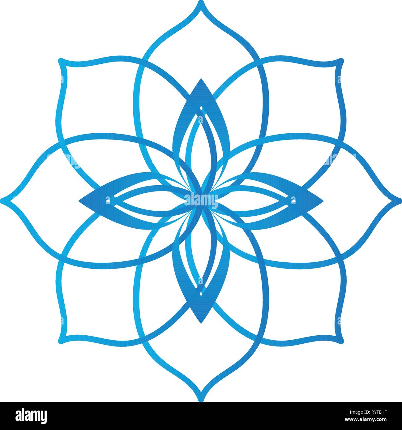 Isolated lotus flower icon Stock Vector Image & Art - Alamy