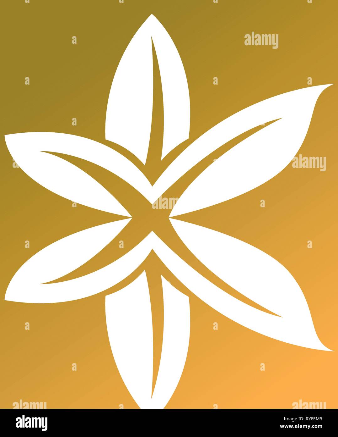 Isolated lotus flower icon Stock Vector Image & Art - Alamy