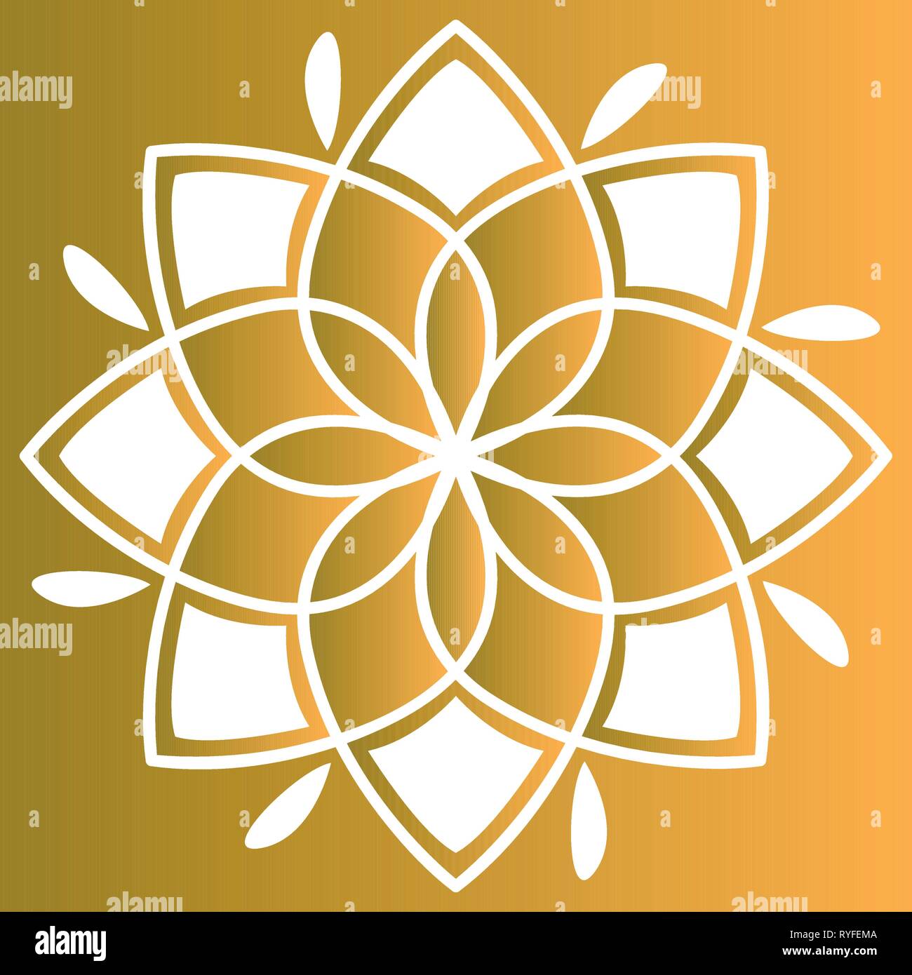 Isolated lotus flower icon Stock Vector Image & Art - Alamy