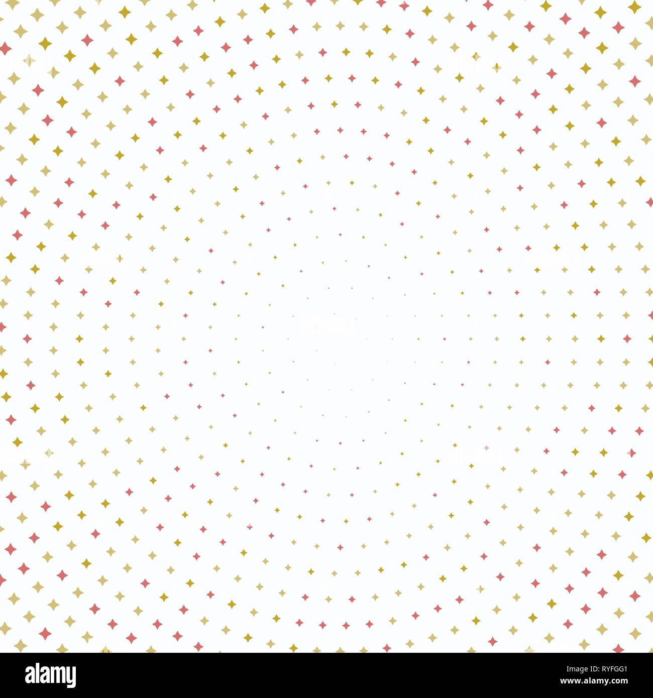 Seamless Modern Vector Pattern With Stars Stock Vector