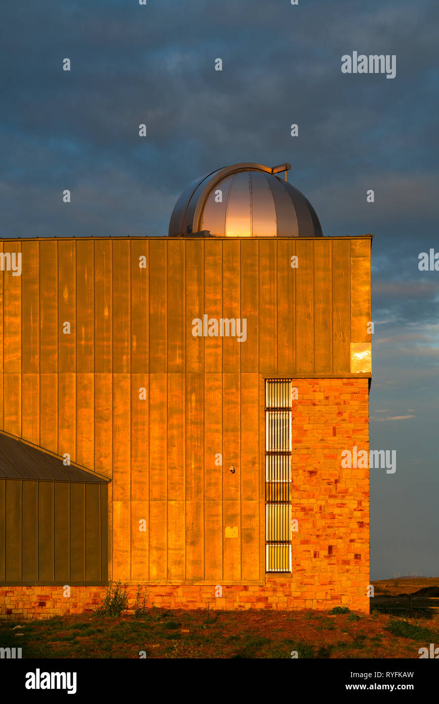 Observatorio Astronómico de Cantabria, Valderredible Municipality, Cantabria, Spain, Europe Stock Photo