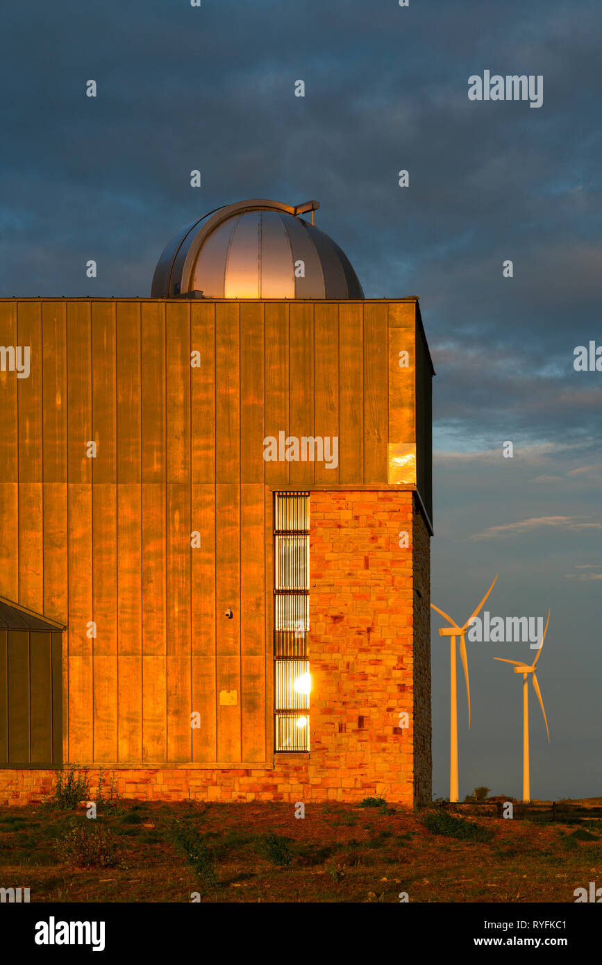 Observatorio Astronómico de Cantabria, Valderredible Municipality, Cantabria, Spain, Europe Stock Photo