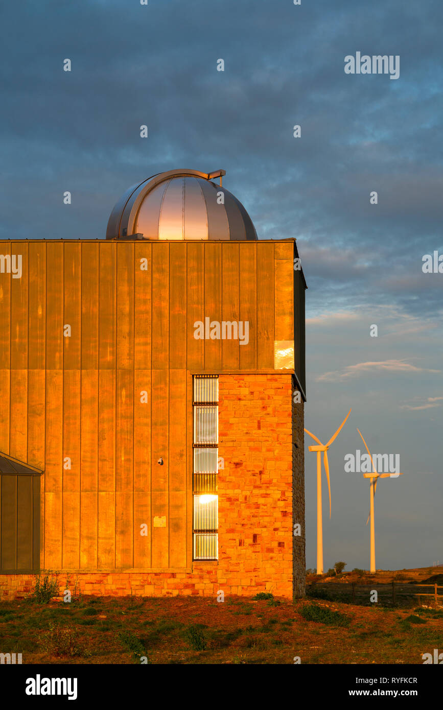 Observatorio Astronómico de Cantabria, Valderredible Municipality, Cantabria, Spain, Europe Stock Photo