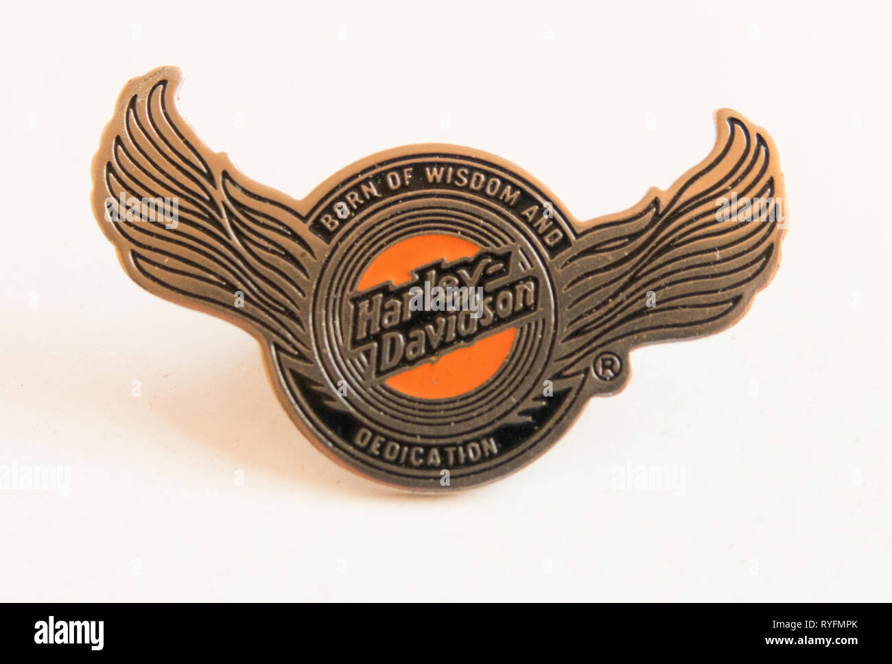 Harley davidson badge hi-res stock photography and images - Alamy