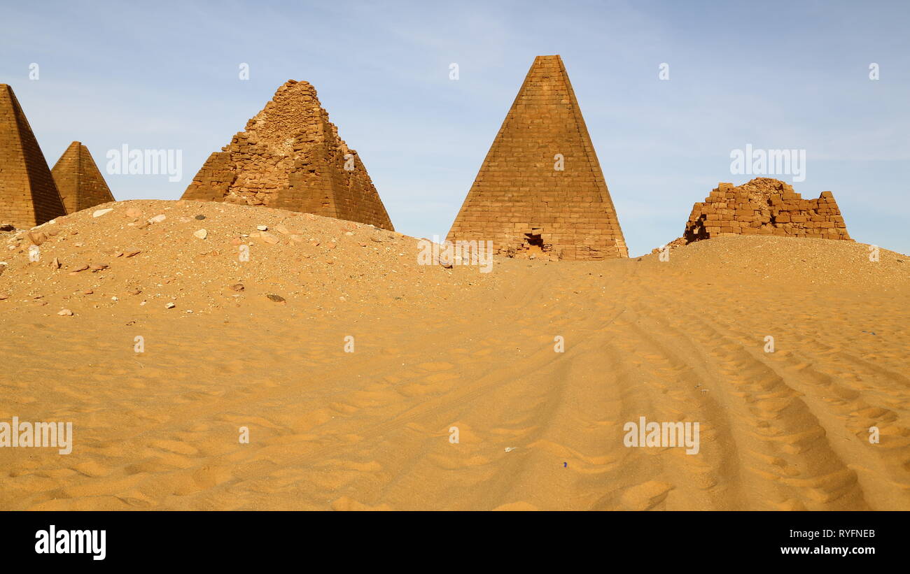 in africa sudan napata karima the antique pyramids of the black ...