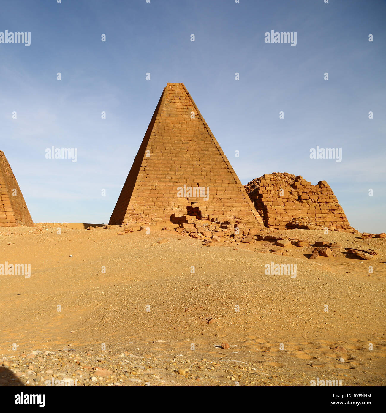 in africa sudan napata karima the antique pyramids of the black ...