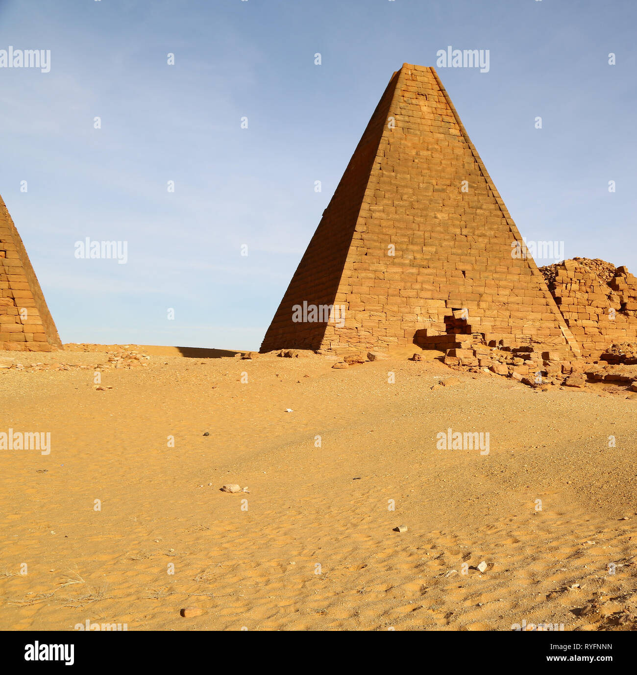 in africa sudan napata karima the antique pyramids of the black ...