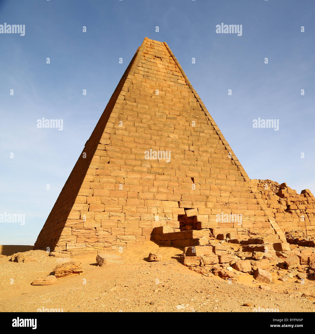 in africa sudan napata karima the antique pyramids of the black ...