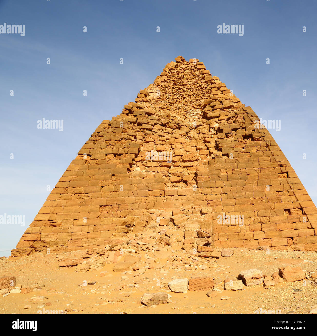 in africa sudan napata karima the antique pyramids of the black ...