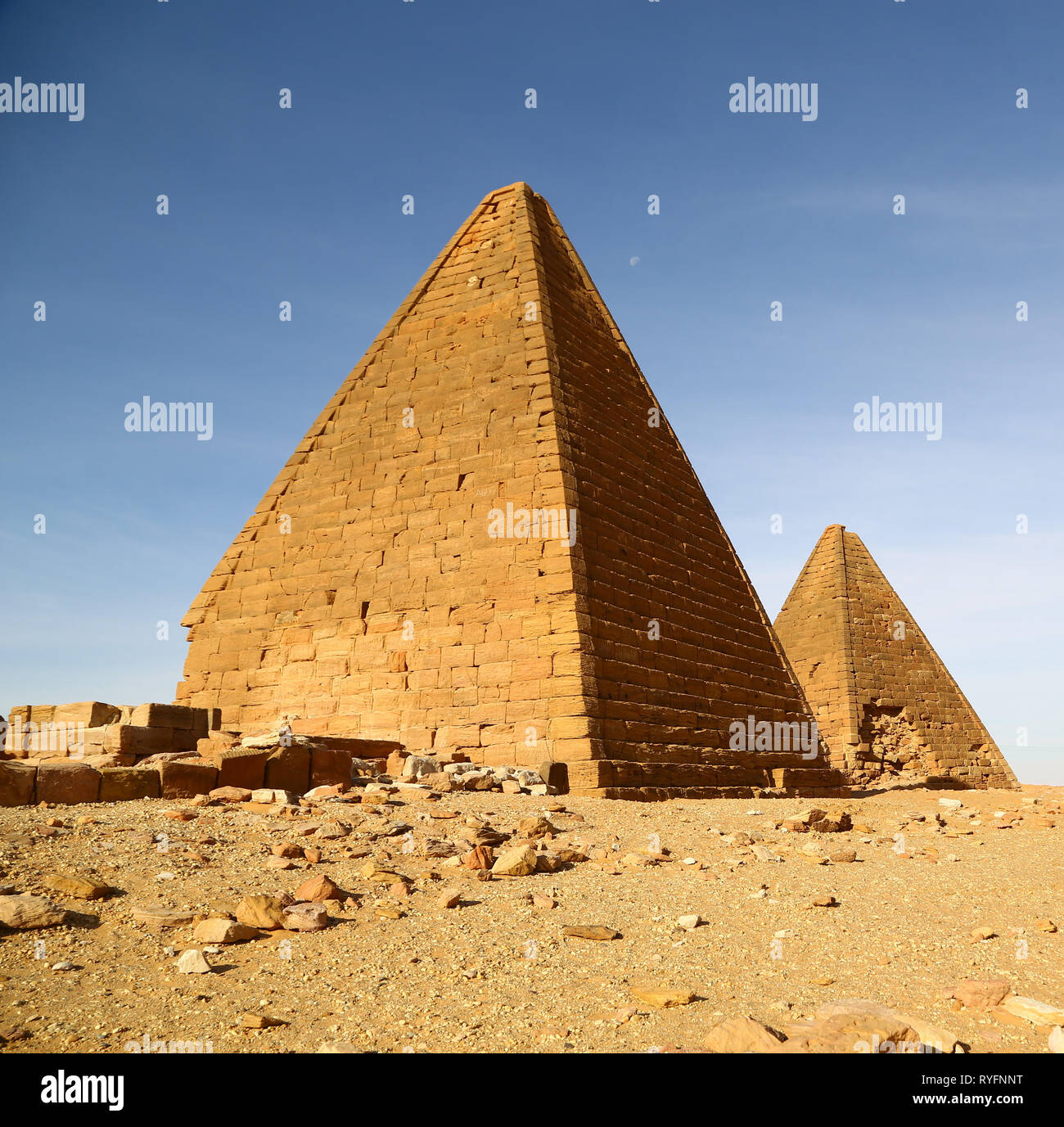 in africa sudan napata karima the antique pyramids of the black ...