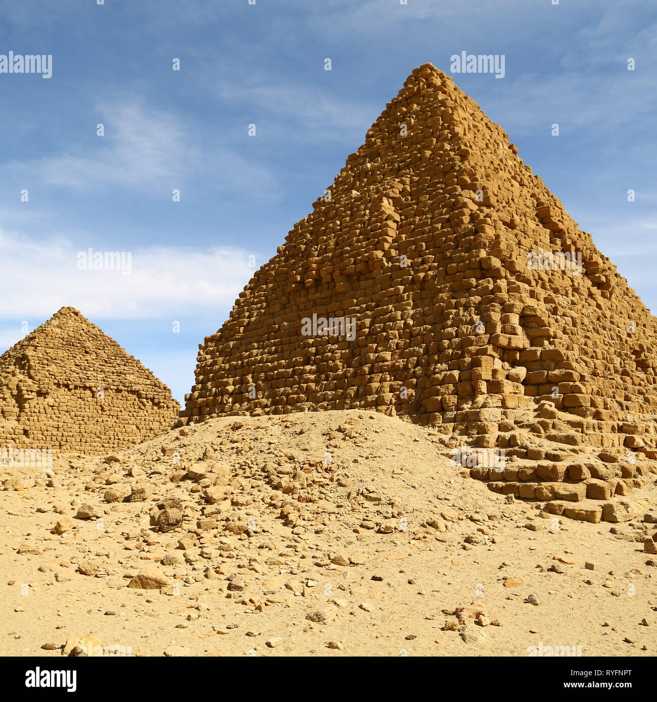 in africa sudan napata karima the antique pyramids of the black ...