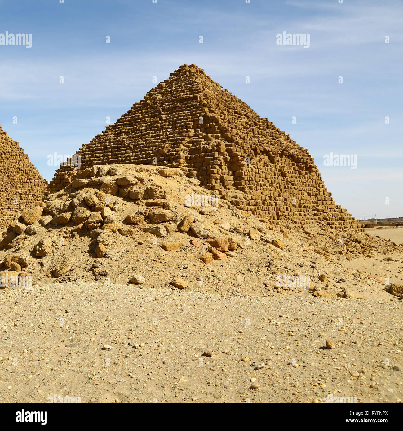 in africa sudan napata karima the antique pyramids of the black ...