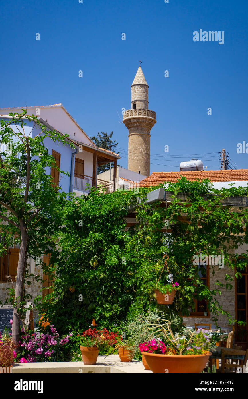 Beautiful Cypriot village Stock Photo