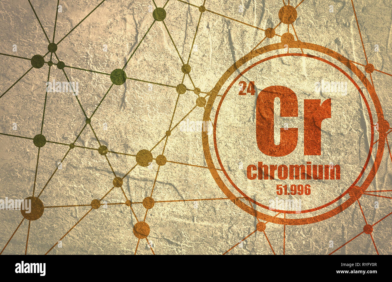 Chromium Atomic Structure Hi-res Stock Photography And Images - Alamy