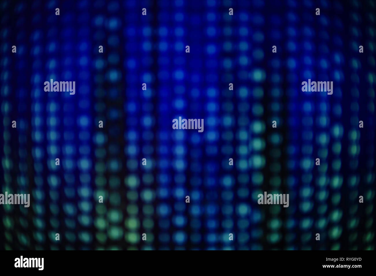 blue green bokeh background. defocus light for abstract concept. Stock Photo