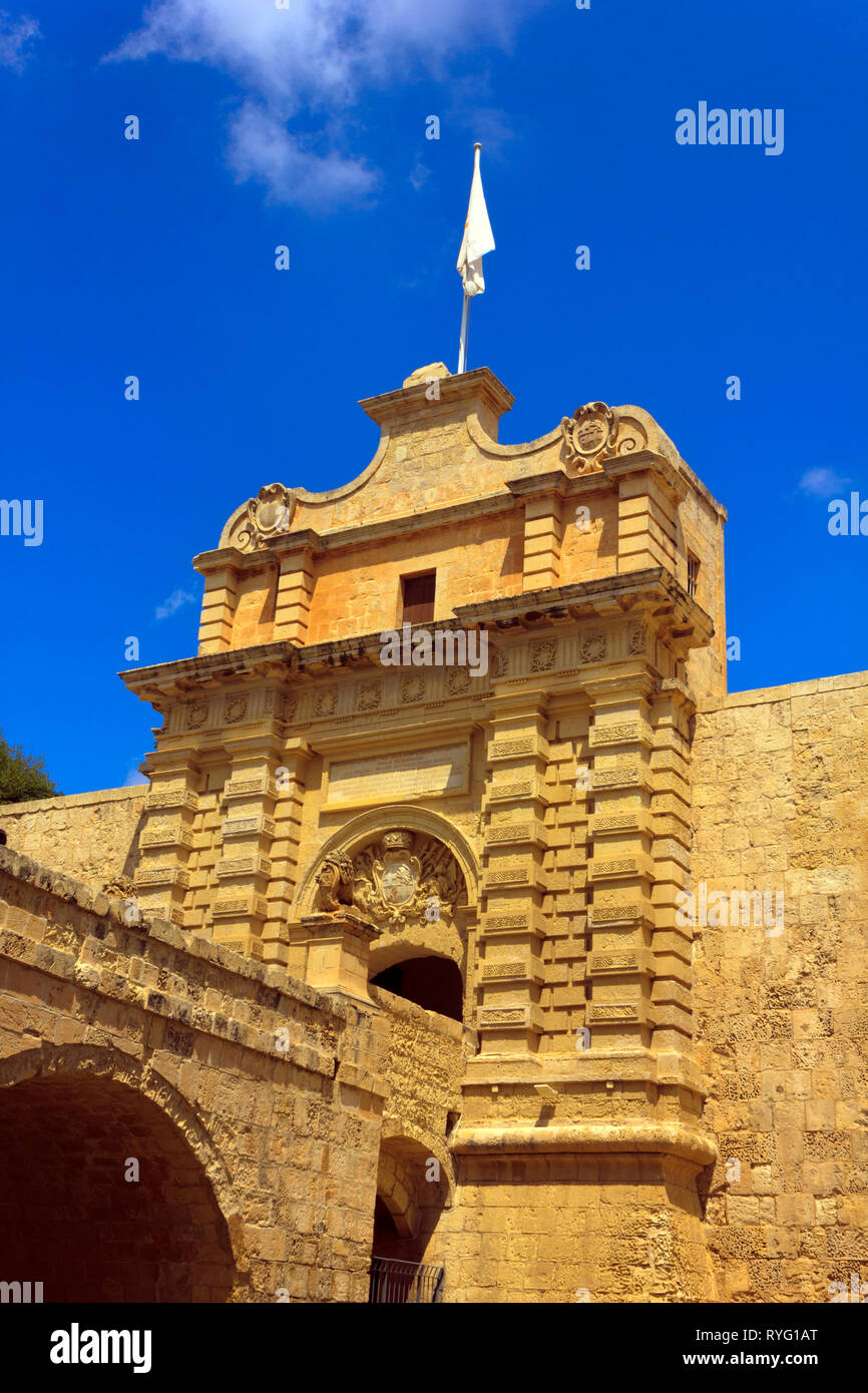 Mdina, Malta, Europe Stock Photo