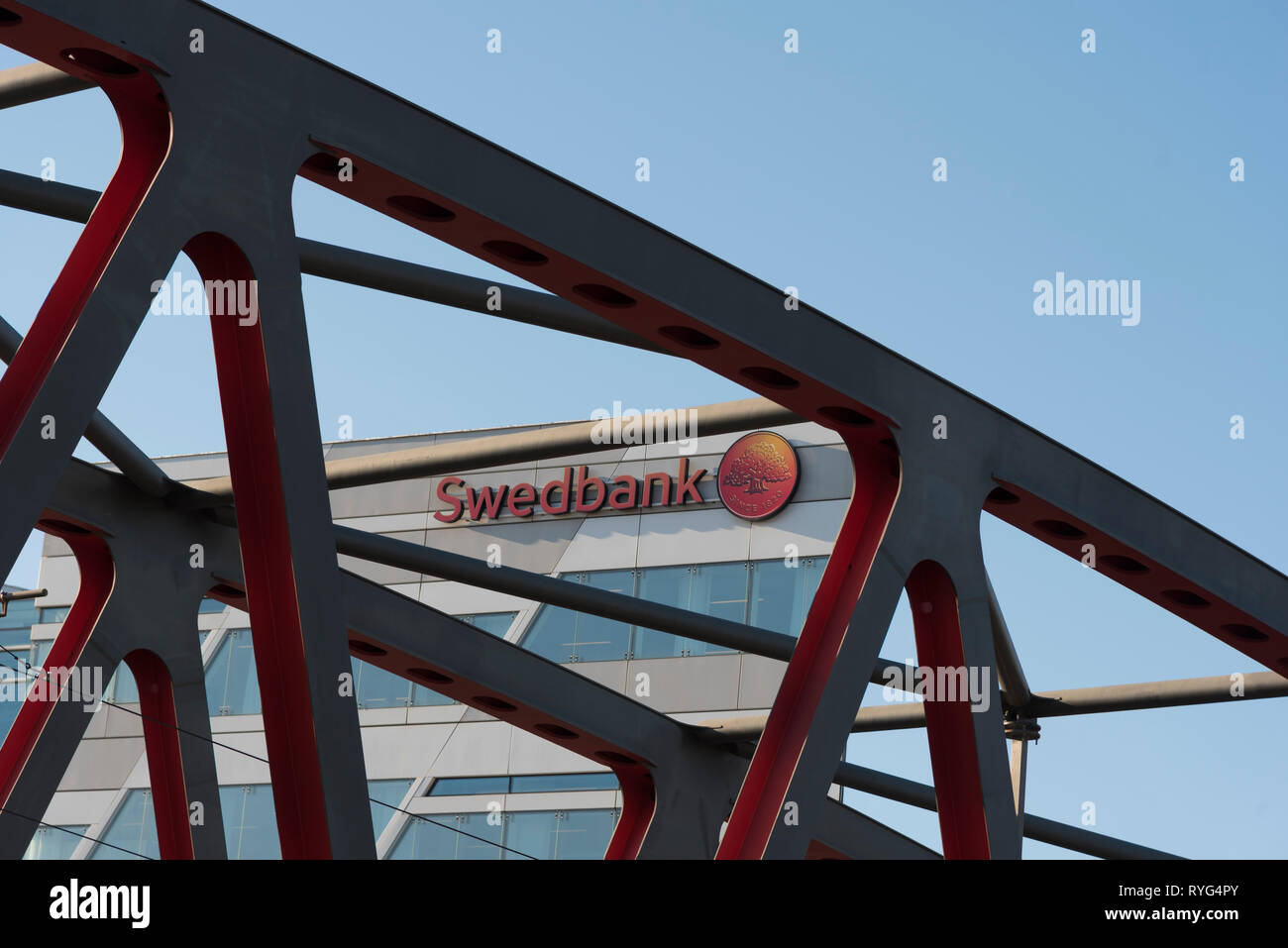 Swedbank headquarters in Sundbyberg, Stockholm, Sweden Stock Photo Alamy